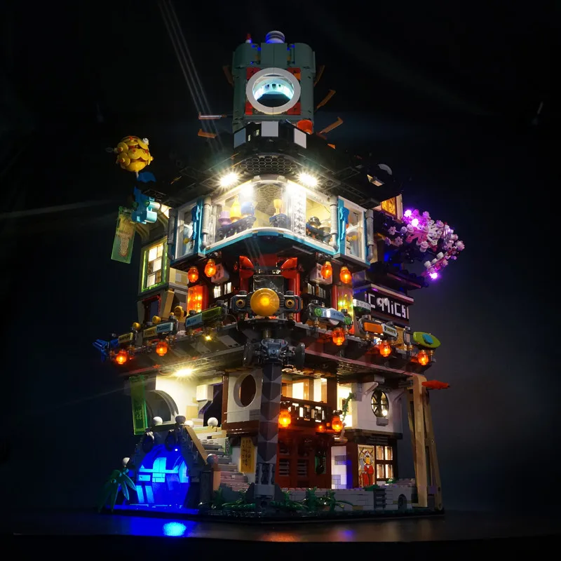 Lego Set City - Lámpara sin bloques de construcción para
