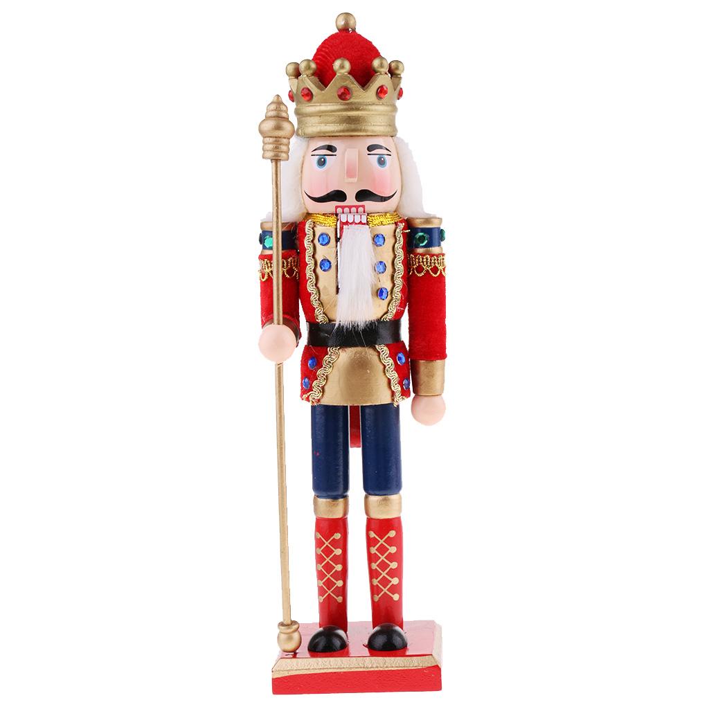Nutcracker Figurine - Figura de soldado cascanueces de madera