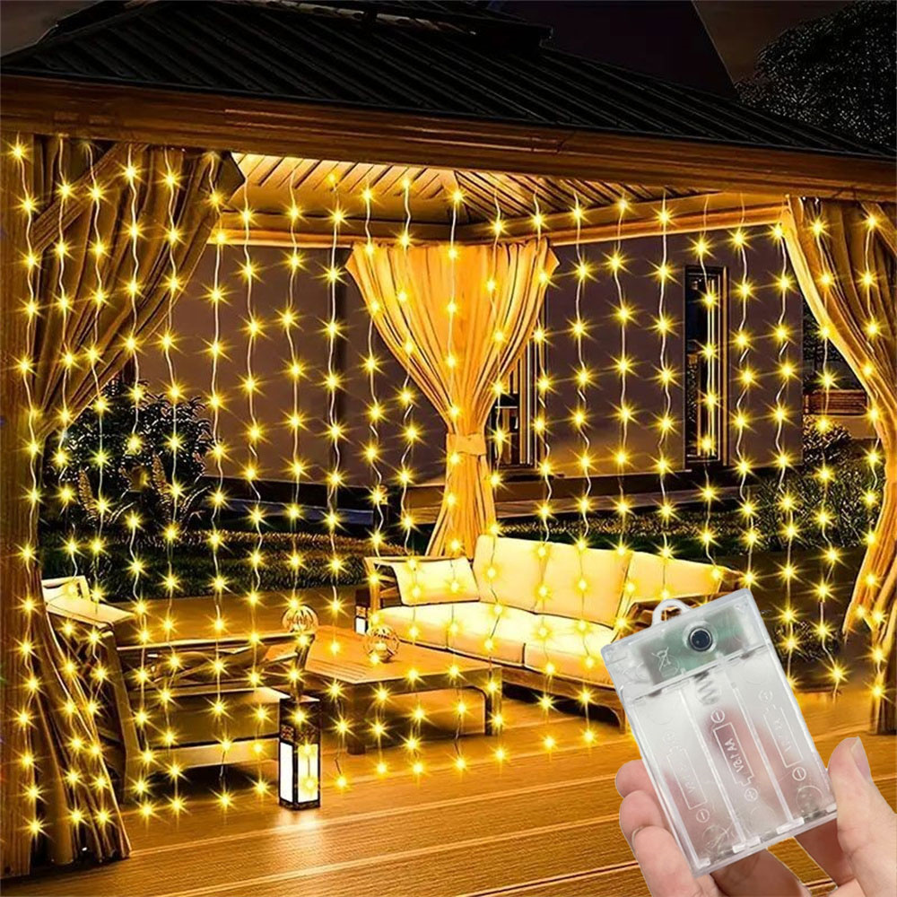 Led Fairy String Lights - Guirnalda de Luces LED de Cortina