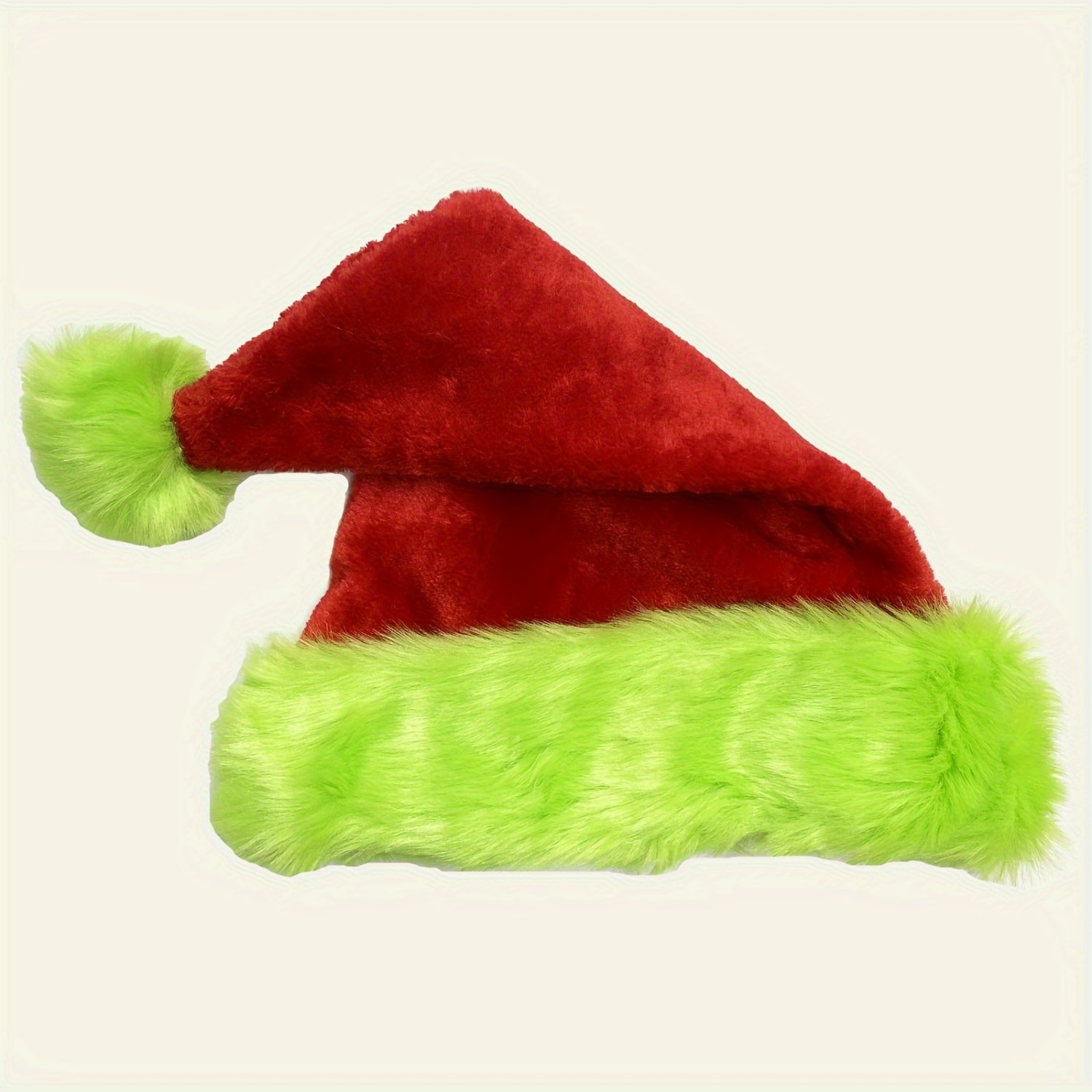 Gorro de Santa Claus Rojo con  - Santa Hat Plush reseña y precio