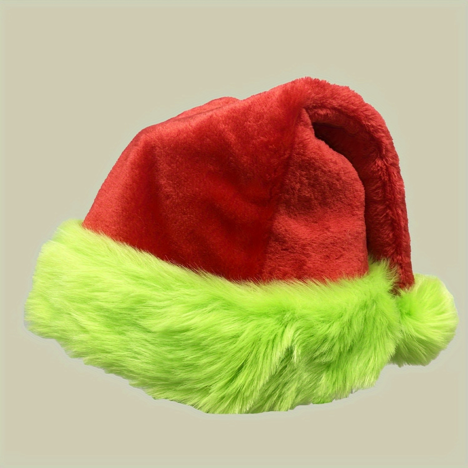 Gorro de Santa Claus Rojo con  - Santa Hat Plush reseña y precio