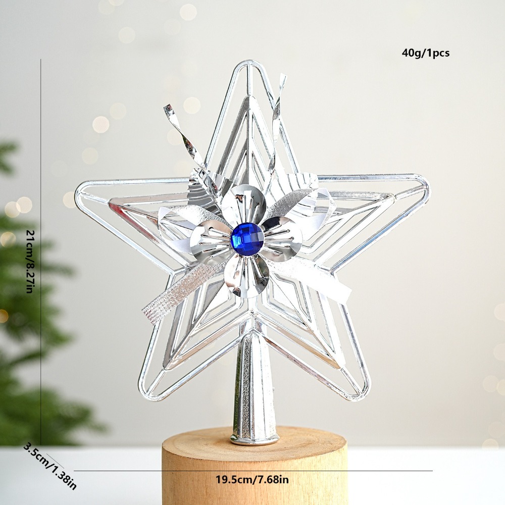 Estrella Festiva de Plástico p - Star Tree Topper reseña y precio