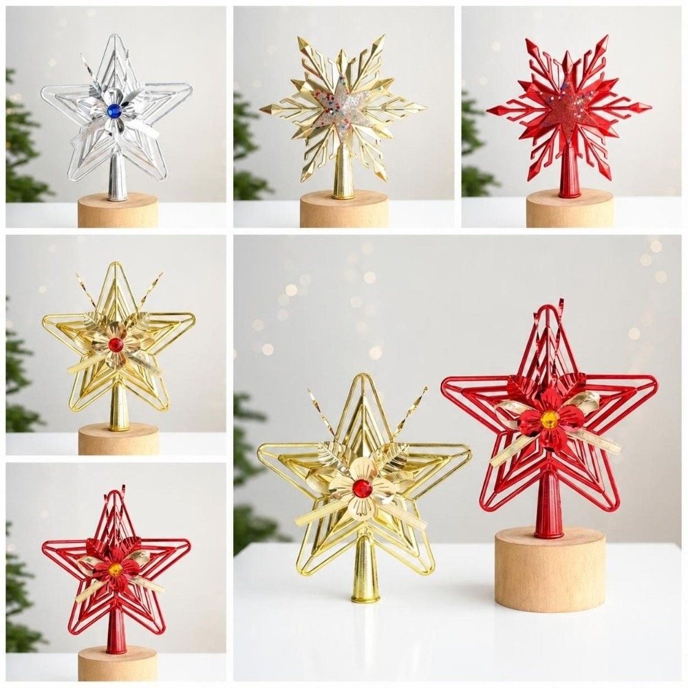 Estrella Festiva de Plástico p - Star Tree Topper reseña y precio