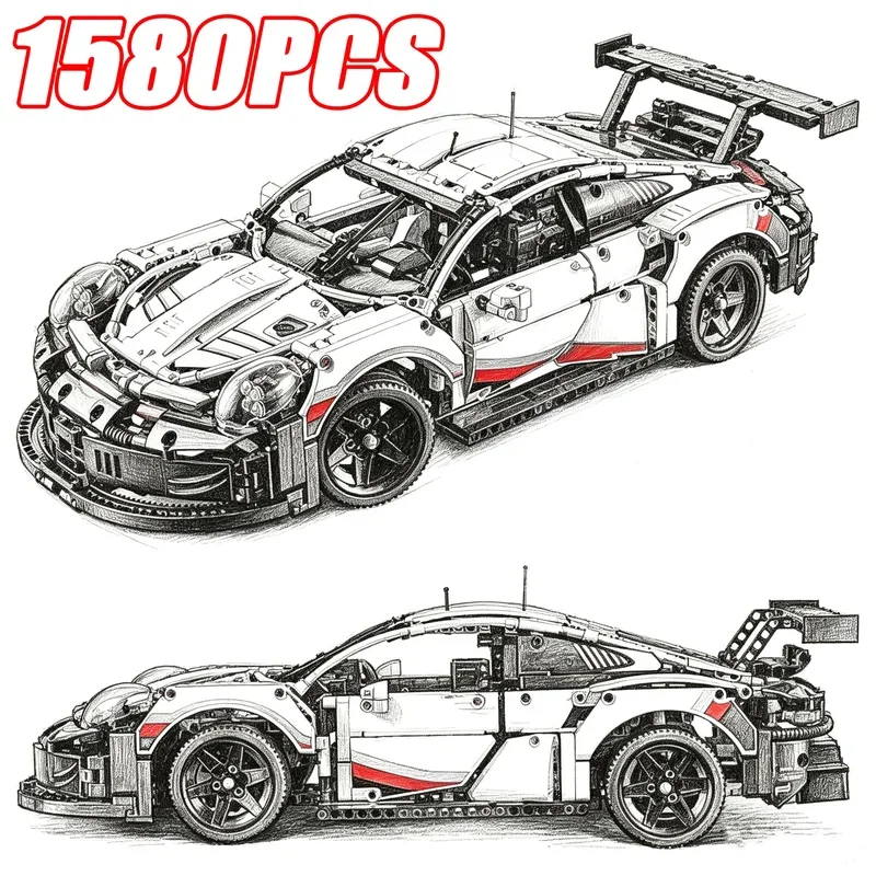 1580 Piezas, Escala 1:8, Bloqu - Lego Set Technic reseña y precio