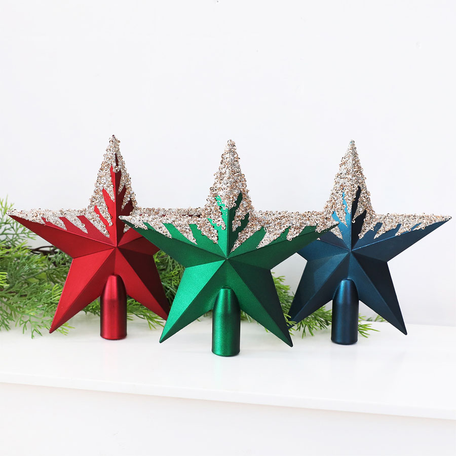 Adorno de estrella para la pun - Star Tree Topper reseña y precio