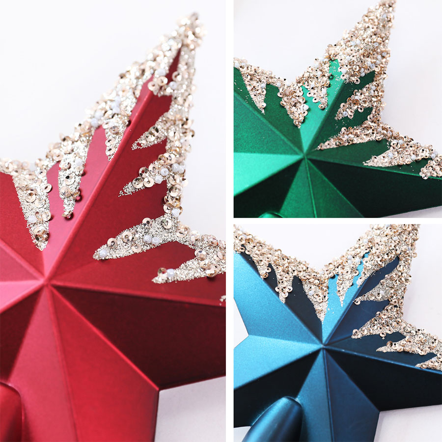 Adorno de estrella para la pun - Star Tree Topper reseña y precio