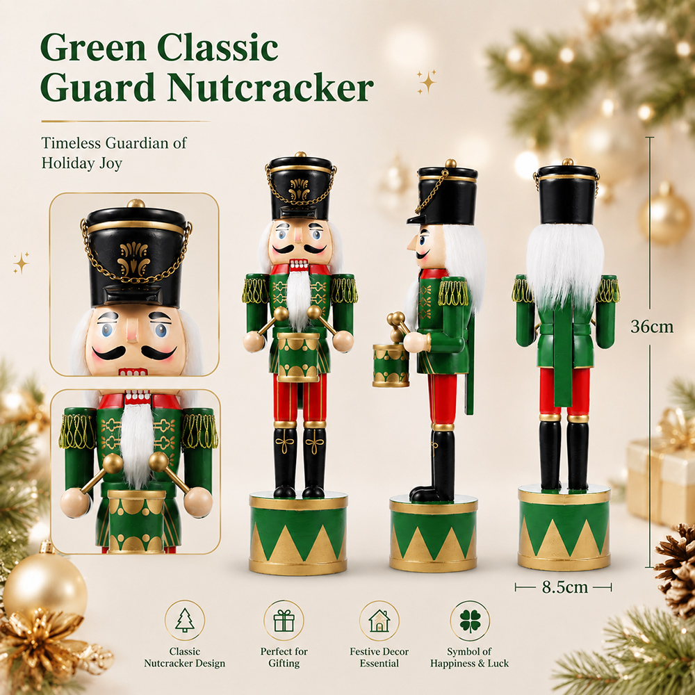Cascanueces de Navidad de 36 c - Nutcracker Figurine reseña y precio