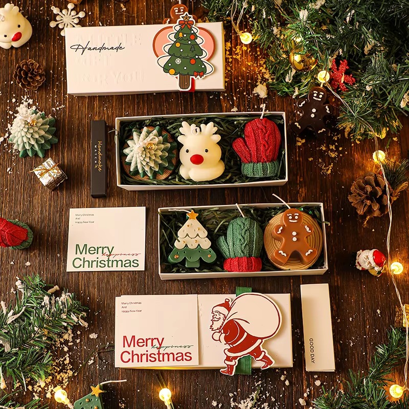 Juego de 3 Velas Aromáticas Na - Holiday Candle Set reseña y precio