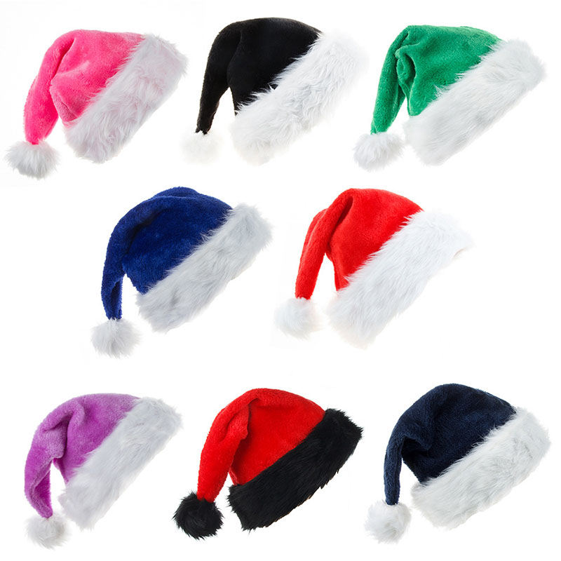 Gorro de Navidad de felpa gran - Santa Hat Plush reseña y precio